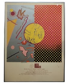 Oscar Melendez " Artes Visuales" Poster