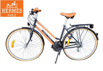 Authentic Vintage Hermes 21 Speed Bicycle By Peugeot