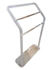 Mid Century Lucite Towel Holder Stand