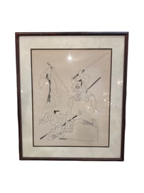 Albert Hirshfeld Framed Art