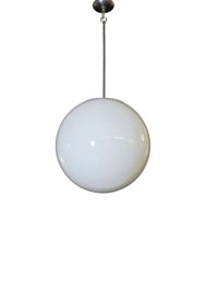 Large MCM Globe Light By Lightolier