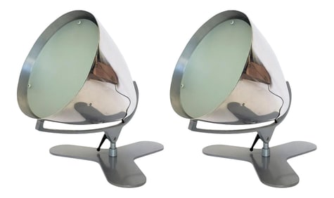 Modern Adjustable Italian Chrome Multi Use Spot Light