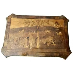 Inlaid Side Table 17th Century