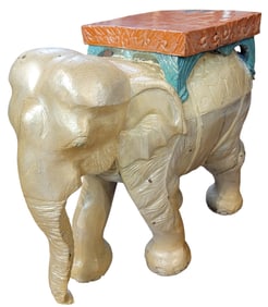 Mid Century Elephent Plant Stand