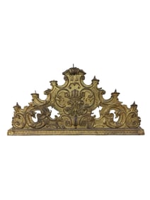 18th Century Italian 7 Candle Holder Candelabra