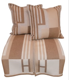Hermes Vibration Throw Blanket and Pillows