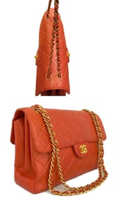 Rare Double Faced Classic Chanel CC Shoulder Bag