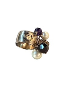 Authentic Rare CC Chanel Ring