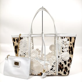 Dolce&Gabbana Tote Bag White Vinyl