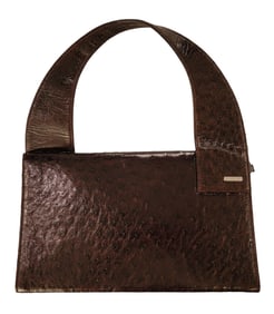 Rare Vintage Gucci Ostrich Leather Bag