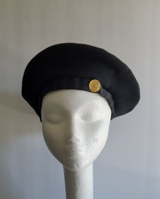Vintage Chanel Wool French Berret Hat