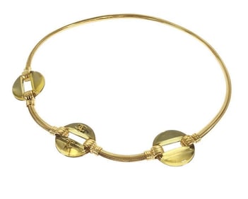 Vintage Chanel Mark Stone Belt