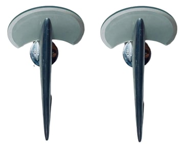 Pair Of Contemporary 80s Modern Sconces