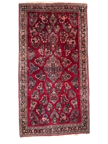 Antique Hand Made Sarouk Persian Rug