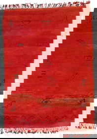 Contemporary Modern Moroccan Rug 8.5 ft x 6ft