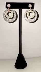 Sterling Silver Swarovski Crystal Earring