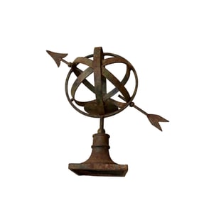 MCM Armillary Sphere Sundial Globe