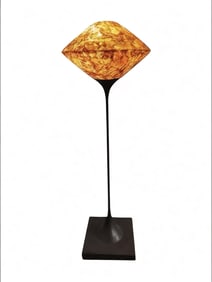 MCM Italian Floral Petal Base Pendant Floor Lamp