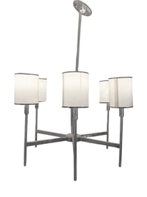 Arteriors Modern Silver Remington 5 Light Chandelier