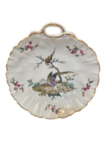 Late 19th Century Porcelaine De Paris Dish