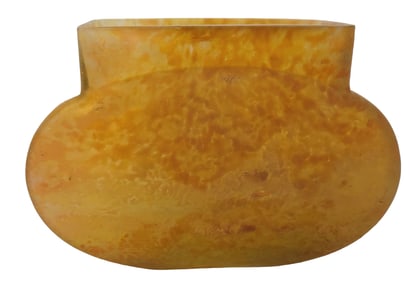 Nancy Daum Signed Blown Art Vase