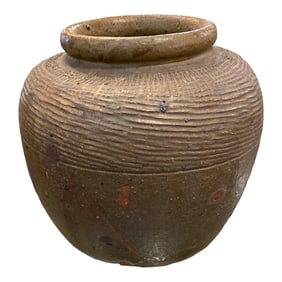 Mid-Century Chinese Clay Planter