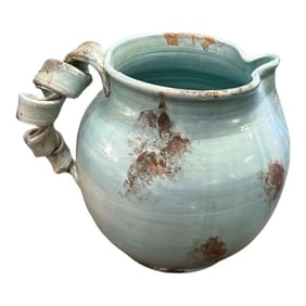 Tuscany Fortunata Ceramic Over the Top Tea Pot Planter