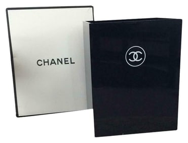 Authentic Chanel Acrylic VIP Cosmetic Makeup Bin