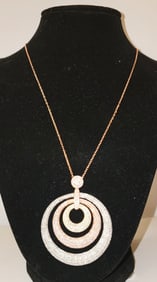 Sterling Silver Swarovski Crystal Necklace