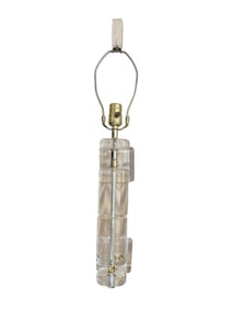 Mid Century Modern Lucite Sconce