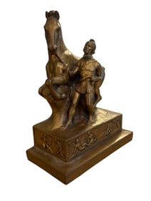 Jennings Brothers JB Roman Horse Bronze Bookend