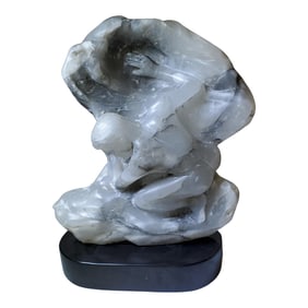 Signed Ricardo Abellan Marble  Statue