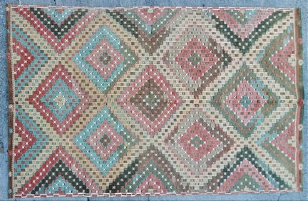 Jhin -Jhin Hand Knotted Turkish Rug 76 x 116