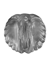 1987 Arthur Court Elephant Dish