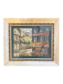 1952 Petit Cafe Robert Chase Painting