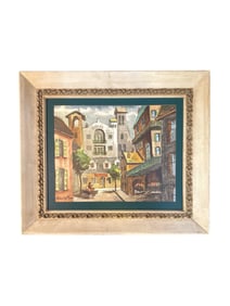 1952 Robert Chase La Rue Tranquille Painting