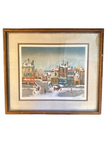 Eugene Valentin Signed Lithograph Print