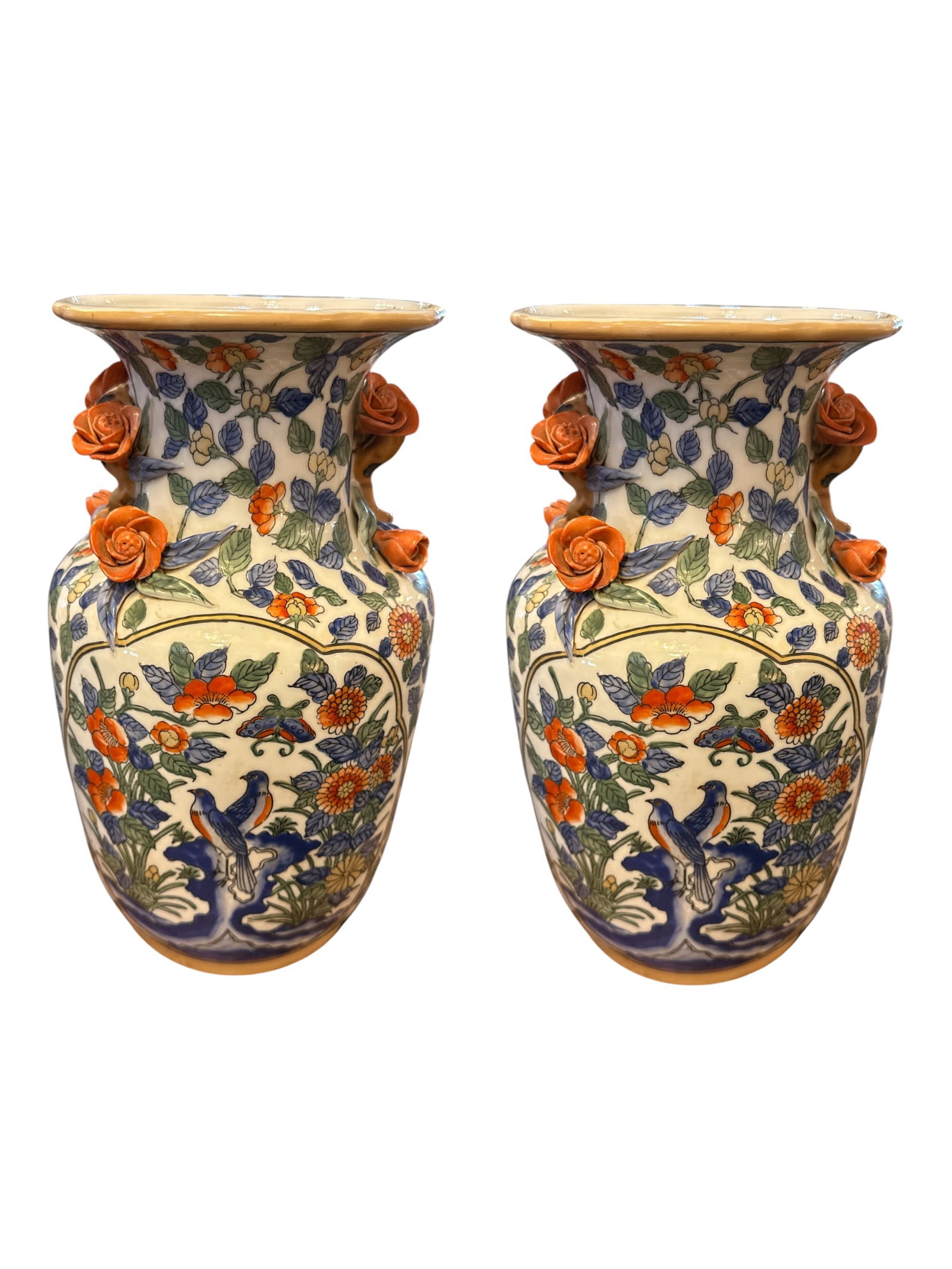 Pair of Chinese Oriental Vases (1 of 6)