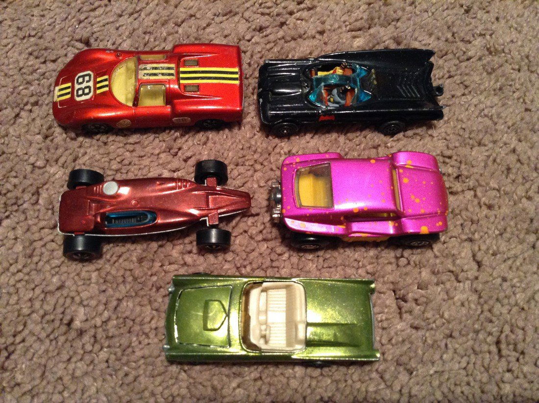 Hot Wheels Redline and Lesney Matchbox, and Corgi Car (1 of 1)
