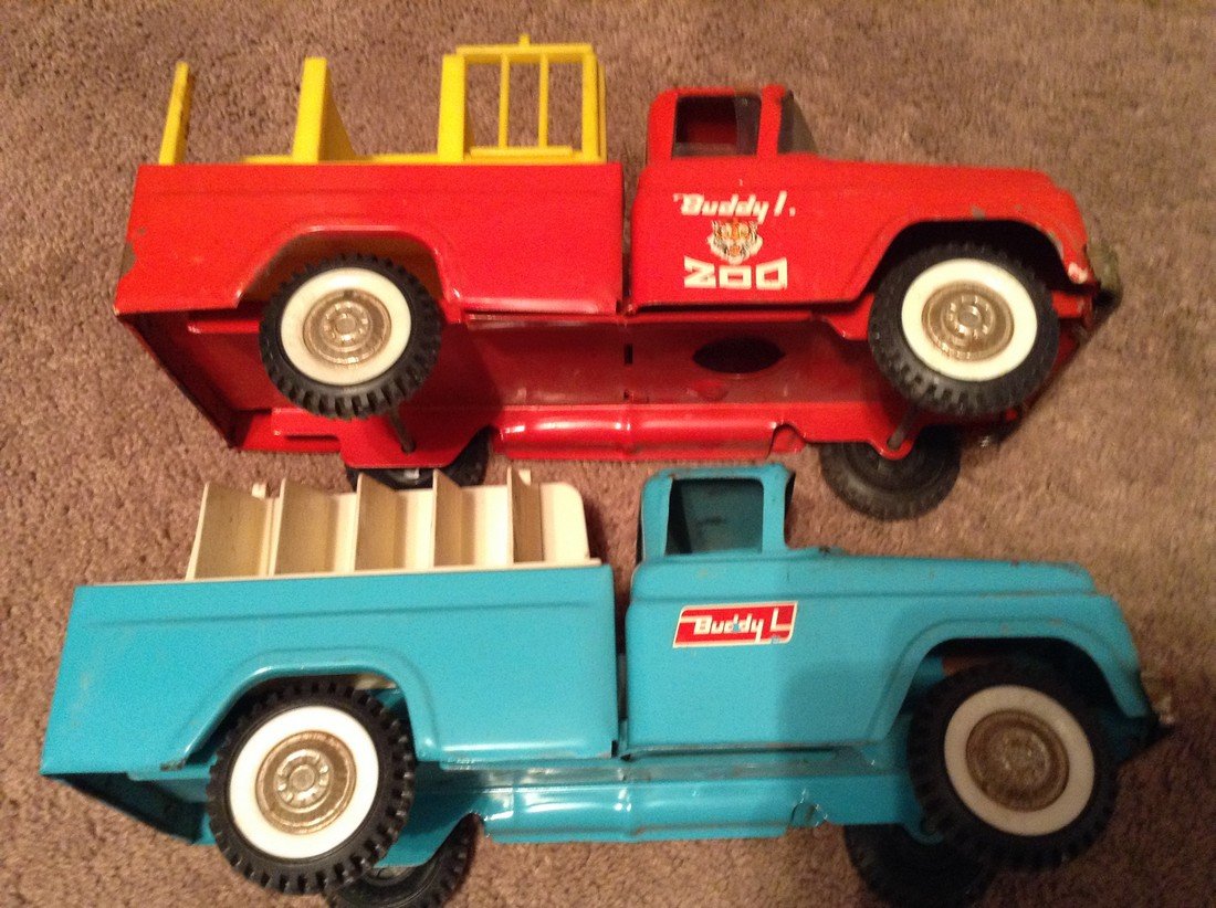 Two Buddy L Pressed Steel Trucks (1 of 2)