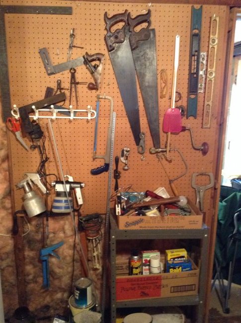 Wall of Vintage Tools  No Rust vintage stanley 2 plane (1 of 5)