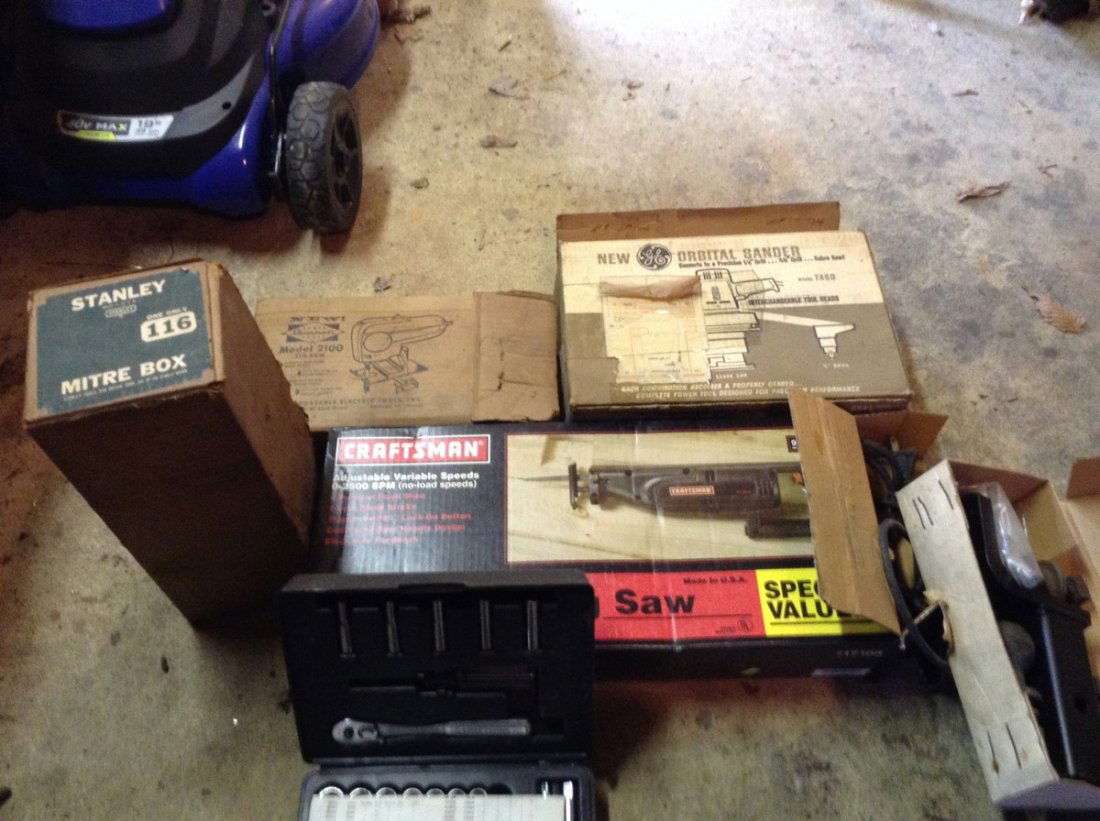 Electric Tools ; hand tools; vintage wood tools (1 of 6)