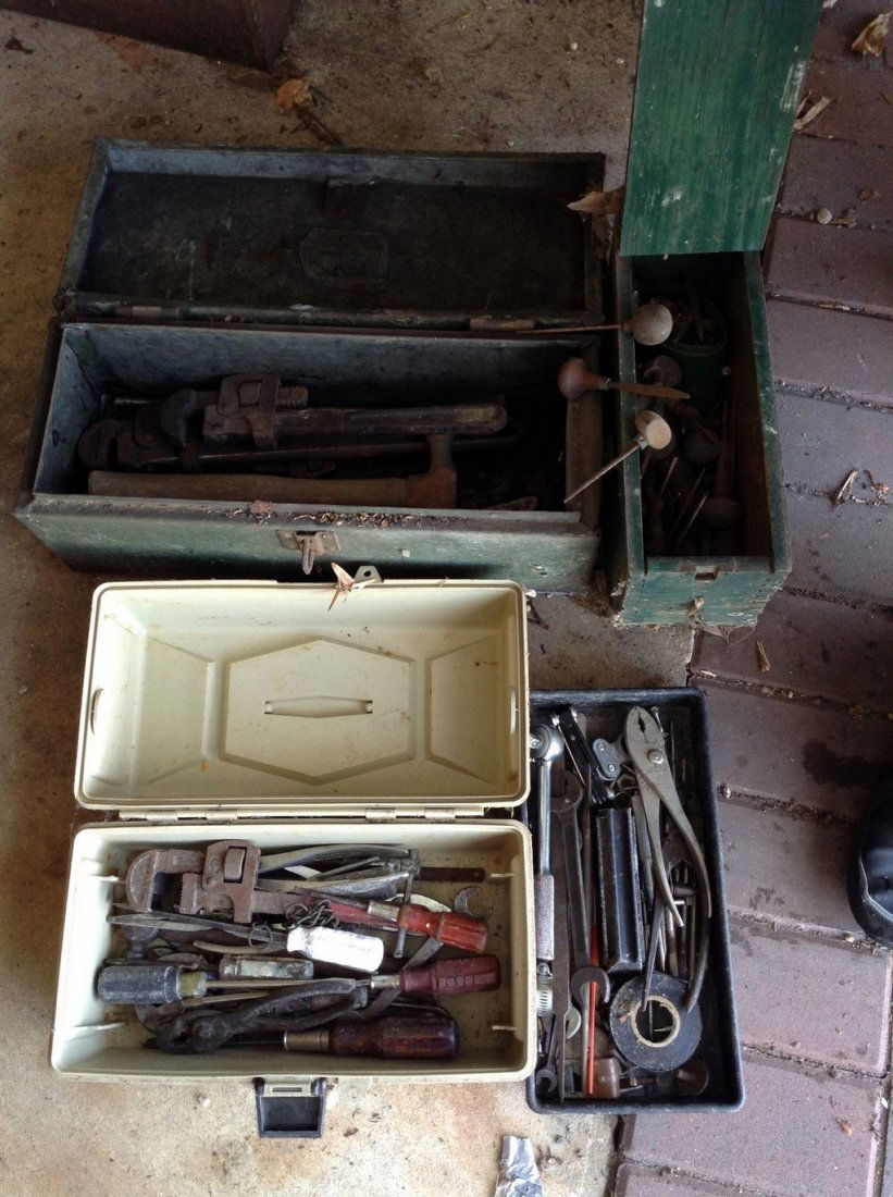 3 Toolboxes loaded with tools (1 of 2)
