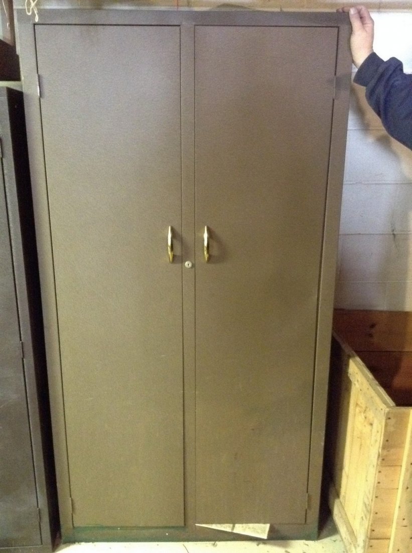 Double sided metal cabinet (1 of 2)