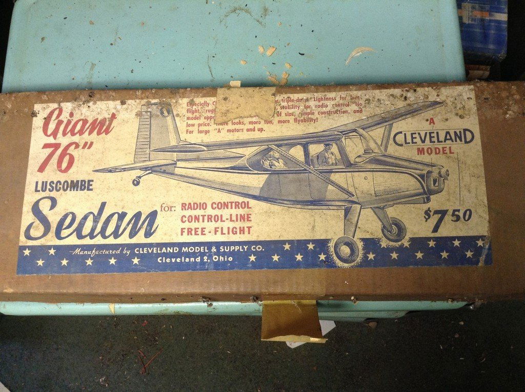 Cleveland Model Company remote control airplane model (1 of 2)
