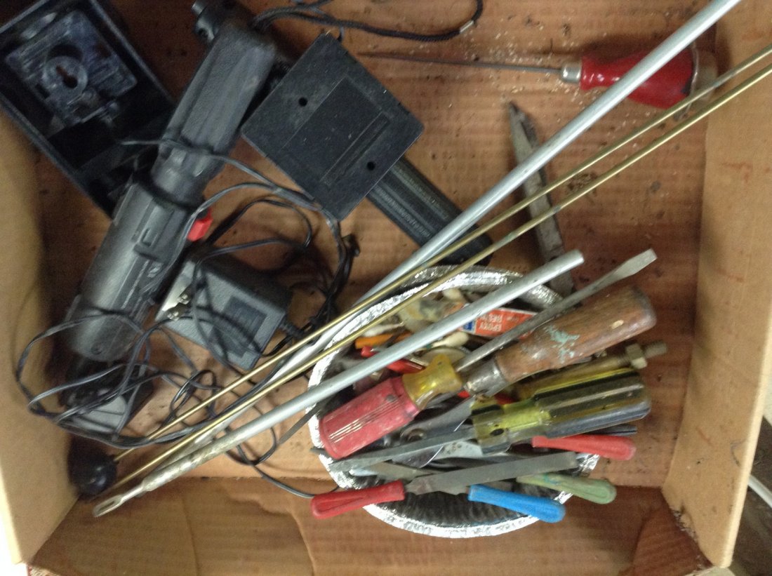Box of tools: Box of tools: as seen in photo