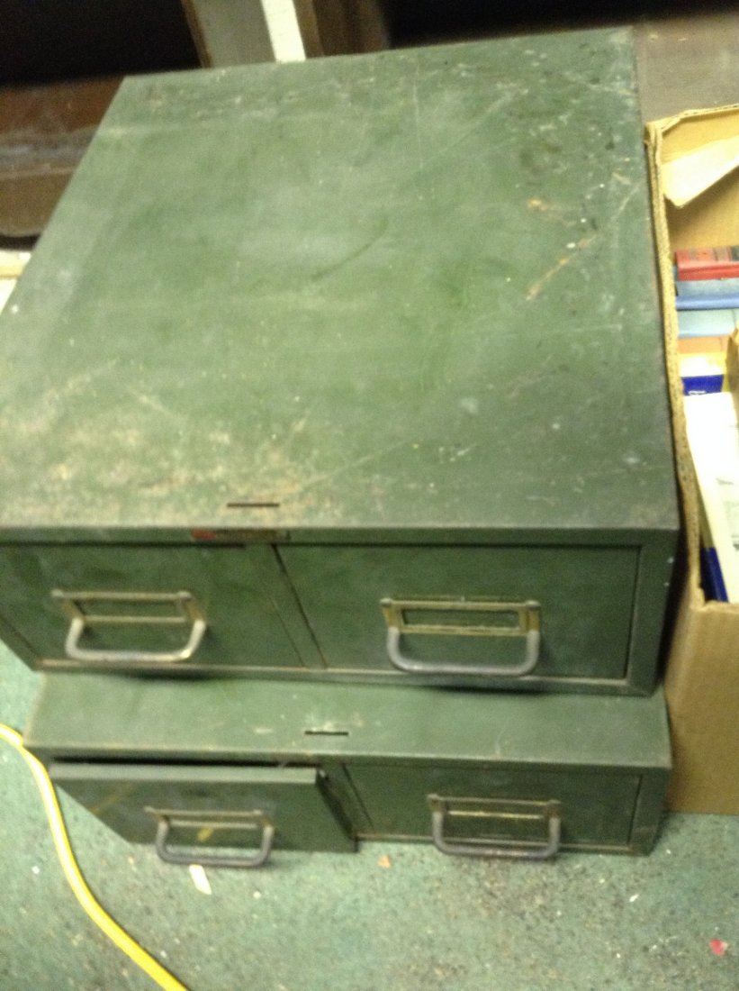 2 metal file cabinets with negatives (1 of 3)