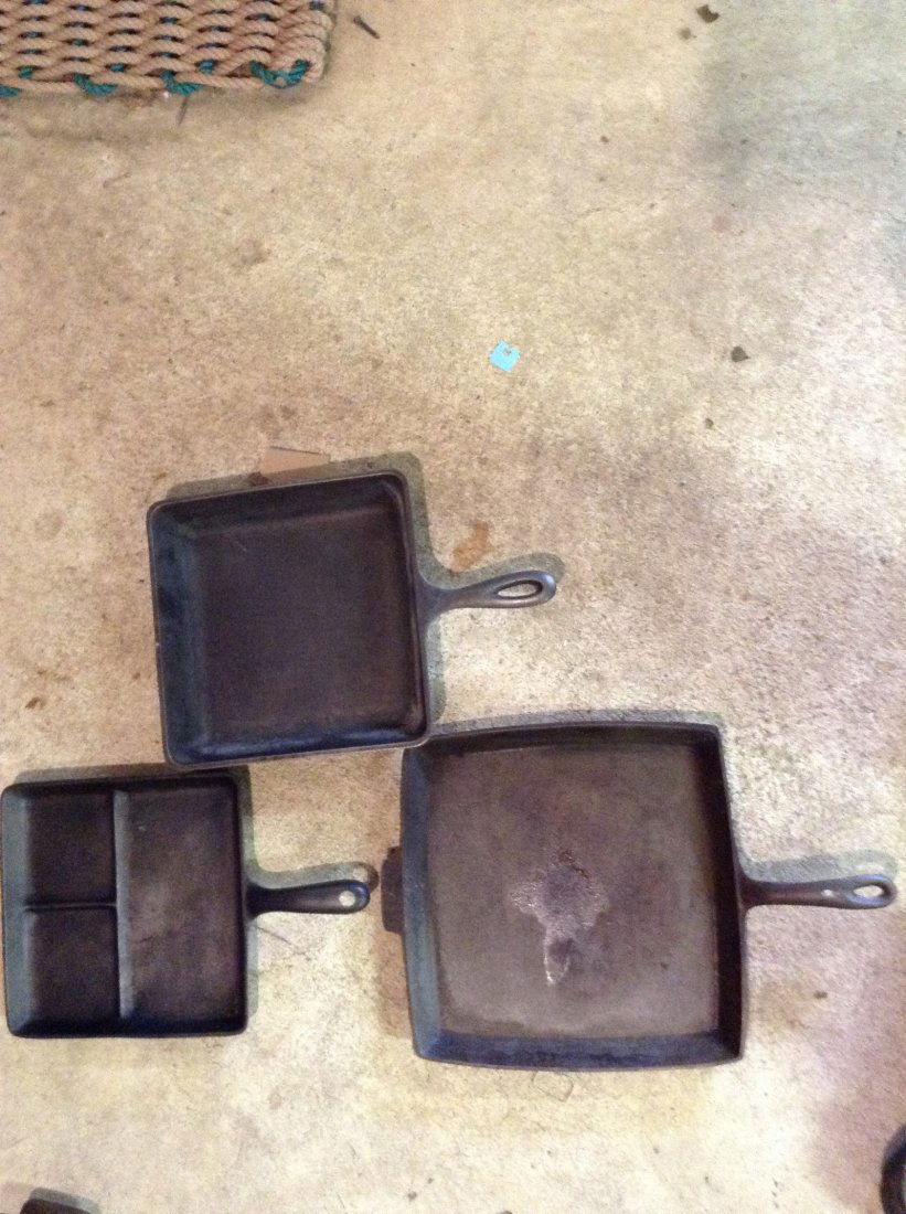 3 Cast Iron frying pans (1 of 1)