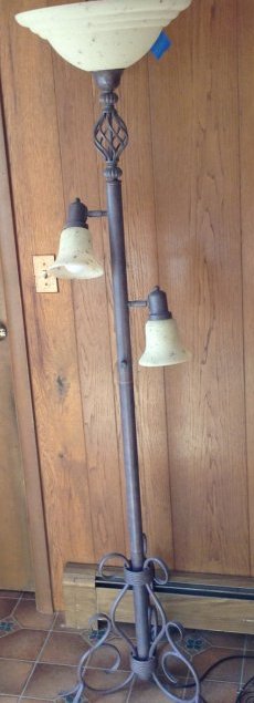 Iron Standing Lamp (1 of 2)