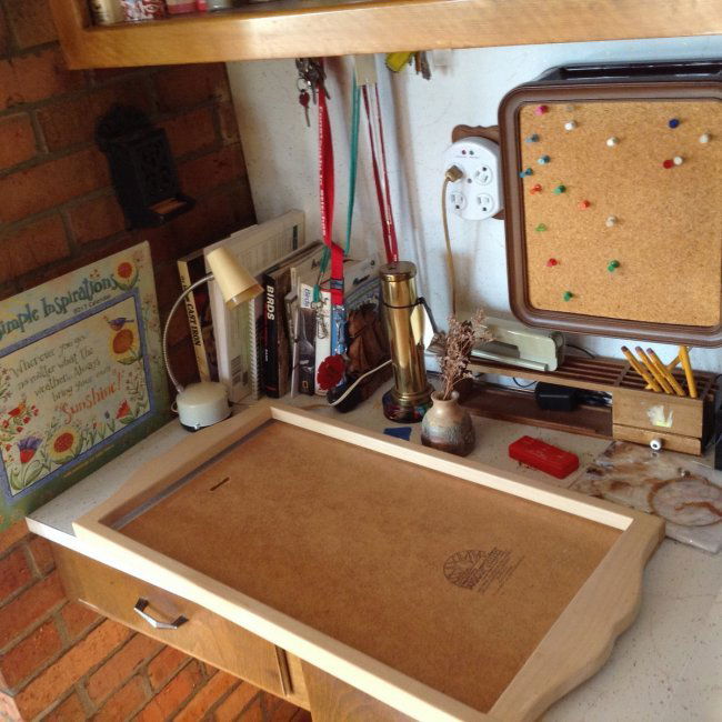 Contents of corner counter (1 of 3)